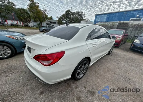 2018 Mercedes-Benz Cla 250 z USA, uszkodzony, nr VIN WDDSJ4EB6JN533472